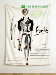 Fendi Throw Blankets